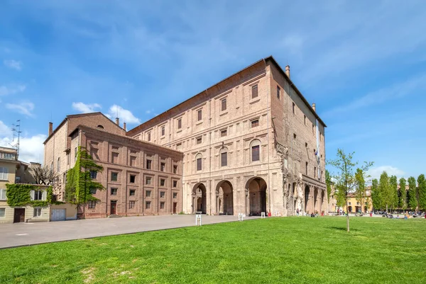 Парма Италия View Palazzo Della Pilotta Palace Complex 16Th Century — стоковое фото