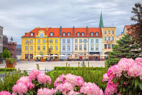 Bydgoszcz Polonia Veduta Della Piazza Del Mercato Vecchio Stary Rynek — Foto Stock