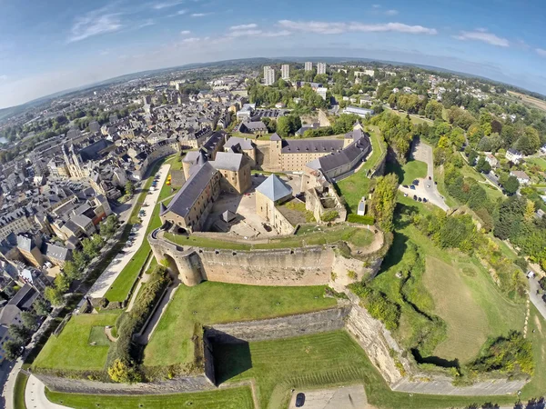 Castelo de Sedan, Champagne-Ardenne, França — Fotografia de Stock