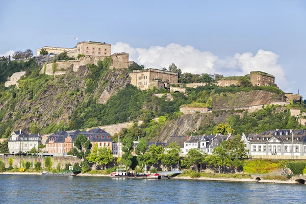 Koblenz içinde kale ehrenbreitstein — Stok fotoğraf