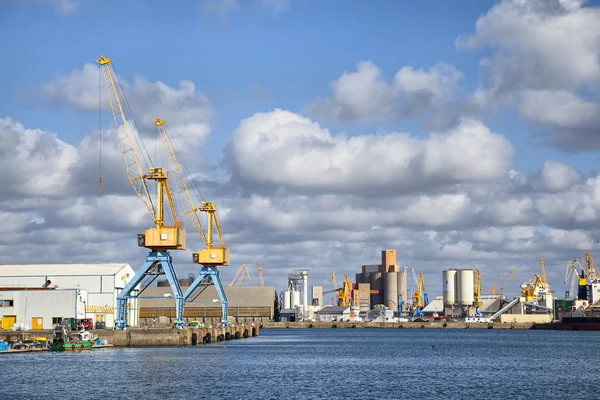 Vinç port Brest, Fransa — Stok fotoğraf