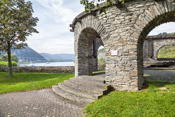 Bulwark - histórica estación de aduanas en Andernach, Alemania — Foto de Stock