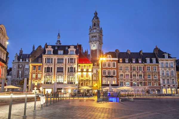 Buildings on the Grand Place in Lille — Stock Photo, Image