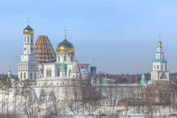 Nuevo Monasterio de Jerusalén en invierno — Foto de Stock