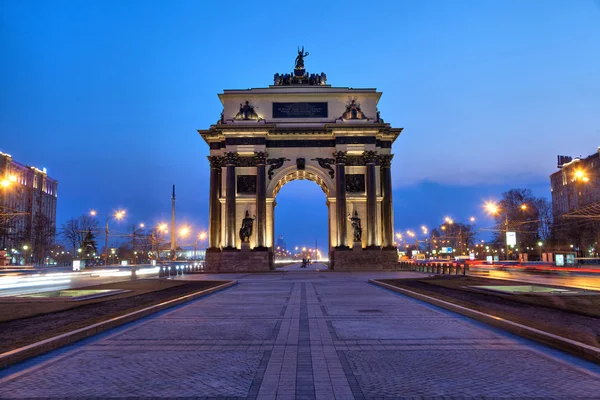 Arco trionfale di Mosca — Foto Stock