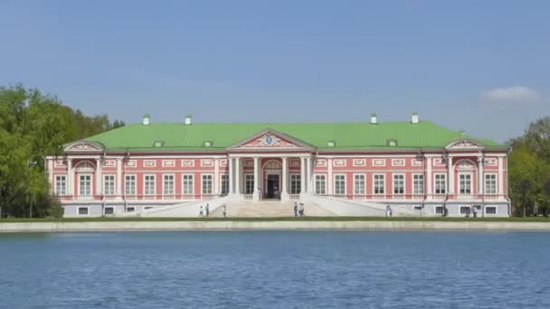Der Palast von kuskovo — Stockvideo