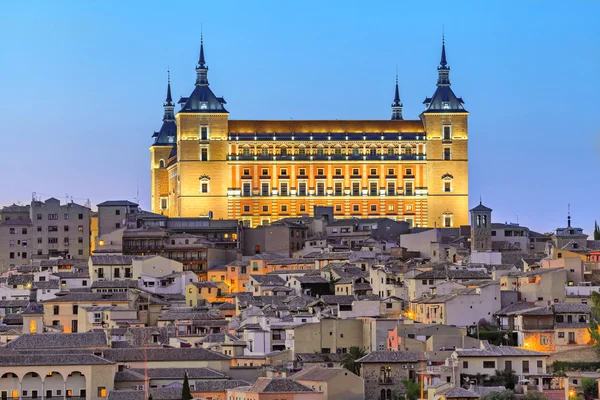 O Alcazar de Toledo, Espanha — Fotografia de Stock