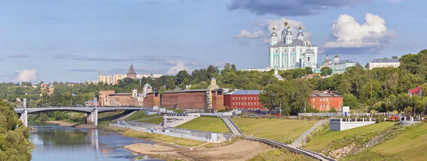 Panorama de Smolensk desde el río Dnepr —  Fotos de Stock