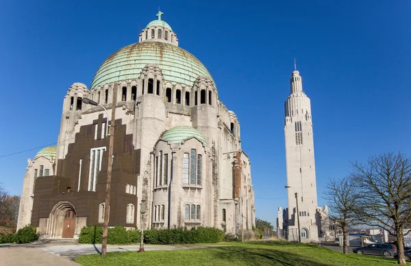 Church of the Sacred Heart in Liege — Stock Photo, Image