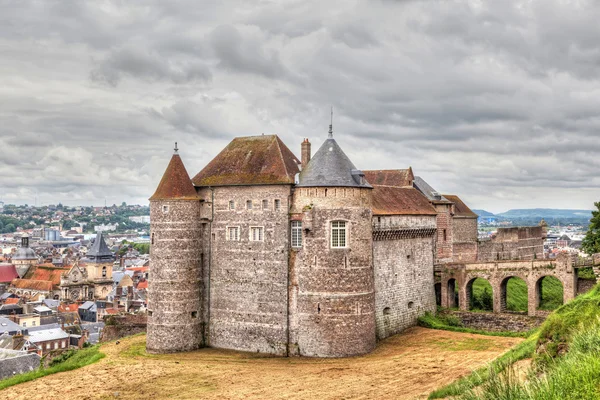 Schloss der Stadt Dieppe, Normandie — Stockfoto