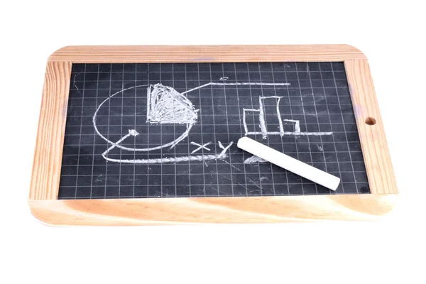 Drawing on blackboard — Stock Photo, Image