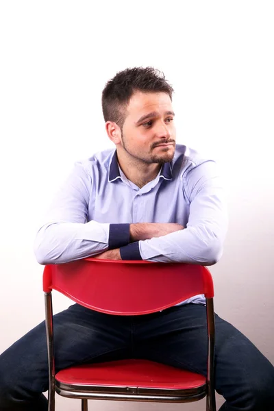 Menino com camisa — Fotografia de Stock