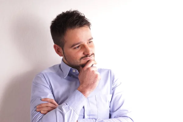 Menino com camisa — Fotografia de Stock