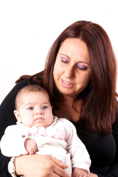 Mather with her dougther — Stock Photo, Image