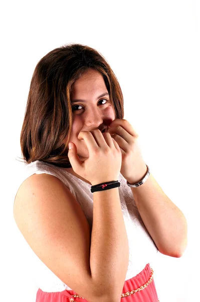 Retrato menina — Fotografia de Stock