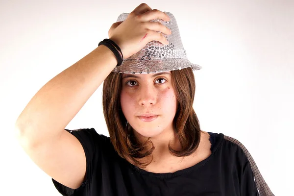 Gray hat — Stock Photo, Image