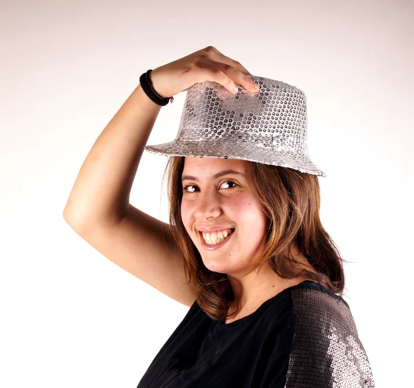 Cappello grigio — Foto Stock