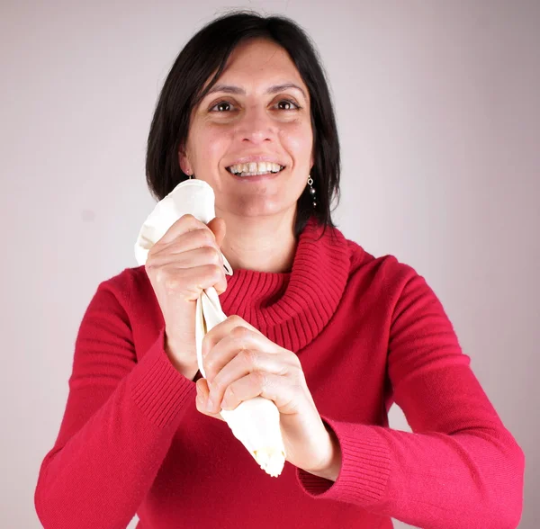 Retrato de senhora — Fotografia de Stock