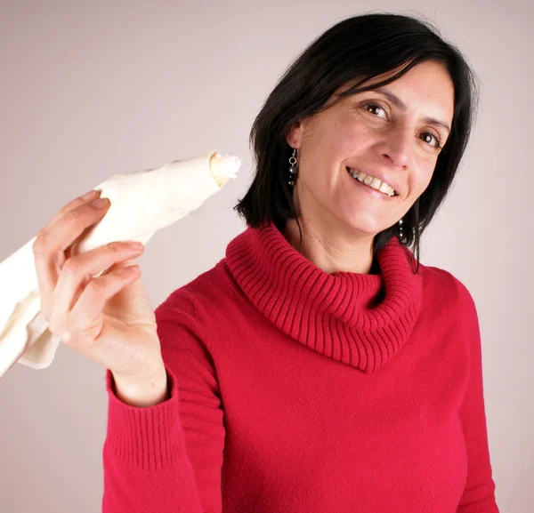 Retrato de senhora — Fotografia de Stock