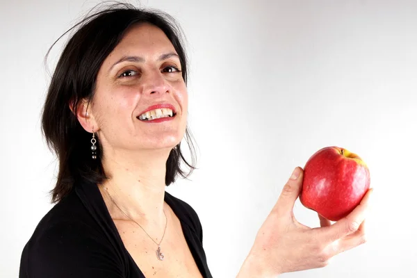 Retrato de senhora — Fotografia de Stock