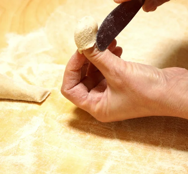 Fabrication de pâtes — Photo