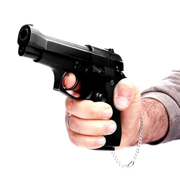Hand gun — Stock Photo, Image