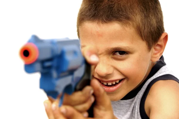 Outdoor shoot detail of funny playing children — Stock Photo, Image