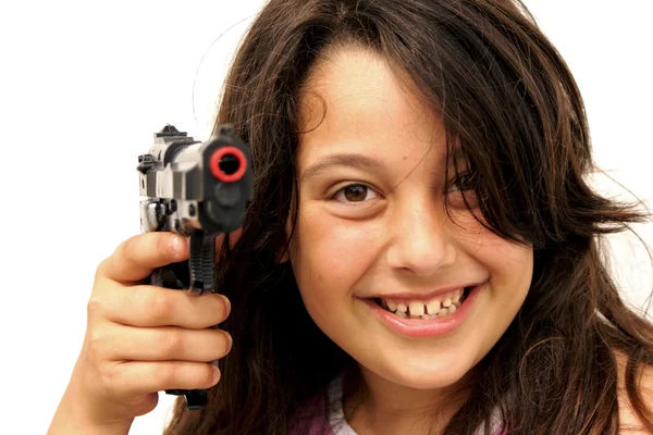 Outdoor shoot detail of funny playing children — Stock Photo, Image