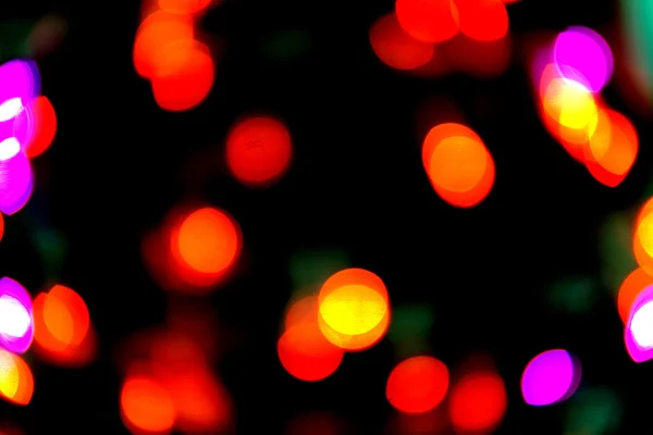 Farbiger Bokeh-Effekt — Stockfoto