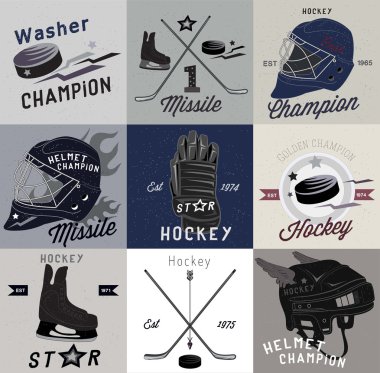 buz hokeyi etiketleri