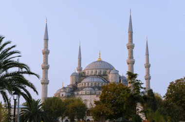 Mavi Cami açısından sultanahmet, Istanbul, Türkiye