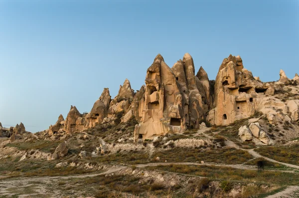 Volcanic rock landscape, Cappadocia, Turkey. — Stock Photo, Image