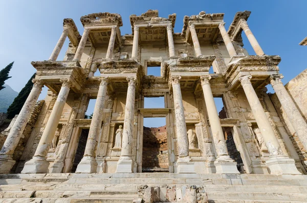 Library of Celsus in Ephesus ancient city, Selcuk, Turkey Stock Picture