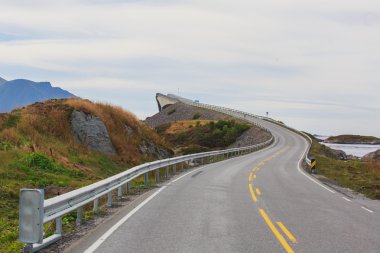 Ünlü Norveçli Atlantik Okyanusu Road, Norveç