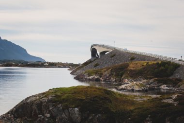 Ünlü Norveçli Atlantik Okyanusu Road, Norveç