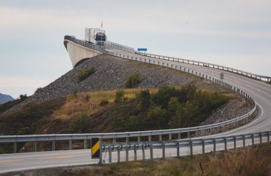 Ünlü Norveçli Atlantik Okyanusu Road, Norveç
