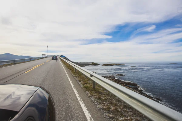 Kända norska Atlantic Ocean Road, Norge — Stockfoto