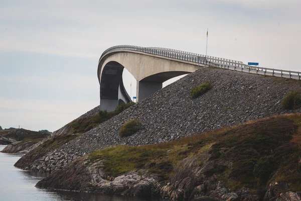 Kända norska Atlantic Ocean Road, Norge — Stockfoto