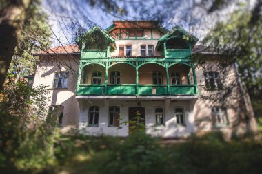 Svetlogorsk manzarası, eski Alman Rauschen, sahil beldesi, Svetlogorsky Bölgesi, Kaliningrad Oblastı, Rusya, deniz kıyısı, şehir ve Baltık deniz manzarası