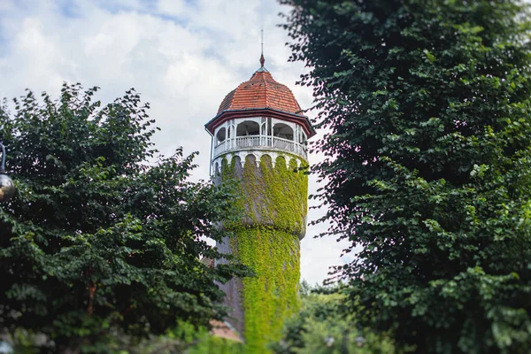 Blick Auf Swetlogorsk Ehemals Deutsches Rauschen Küstenkurort Bezirk Swetlogorsk Oblast — Stockfoto