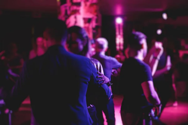 Parejas Bailando Baile Tradicional Latino Argentino Milonga Salón Baile Clases —  Fotos de Stock