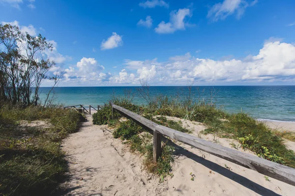 Curonian Spit Beautiful Vibrant View Kurshskaya Kosa National Park Curonian — Stock fotografie