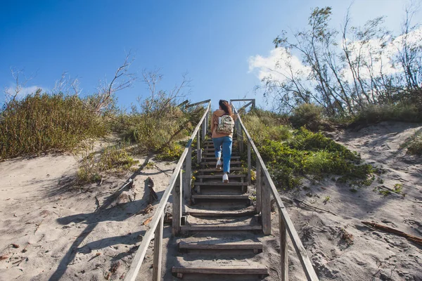 Curonian Spit Beautiful Vibrant View Kurshskaya Kosa National Park Curonian — Stock Photo, Image