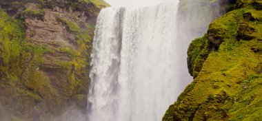 İzlanda goddafoss gullfoss skogafoss skogarfoss dettifoss seljalandsfoss İzlanda şelale manzaralı güzel canlı panorama resim