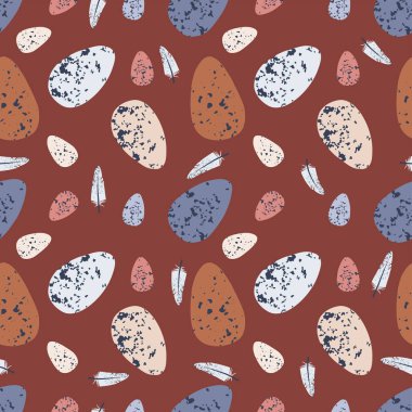 Paskalya 'da yumurta, tavşan, çiçek ve dallar gibi paskalya elementleri yok. Rustik eko arkaplan tasarımı.