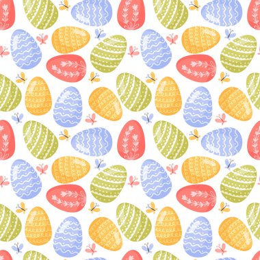 Kusursuz paskalyanız kutlu olsun. Çiçekler ve yumurtalarla Paskalya Baharı