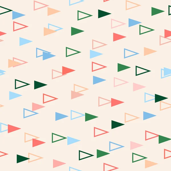 Driehoek pastel poeder achtergrond — Stockvector
