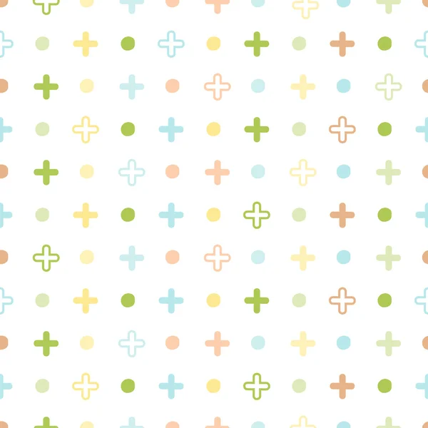 Baby pastel seamless patterns — Stock Vector