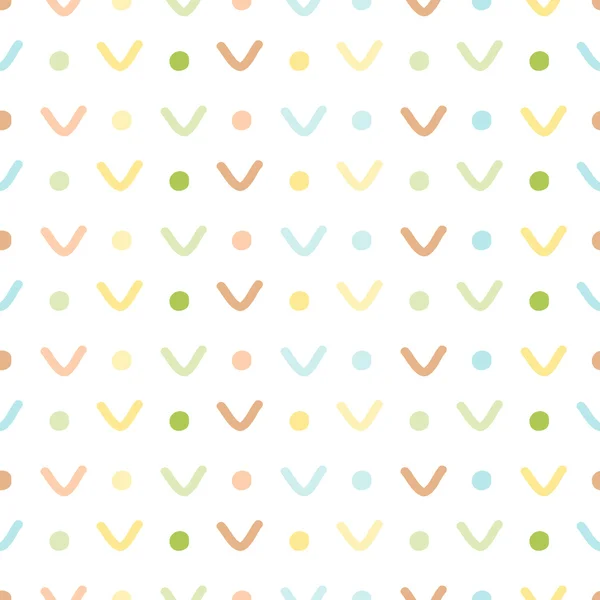 Baby pastel naadloze patronen — Stockvector