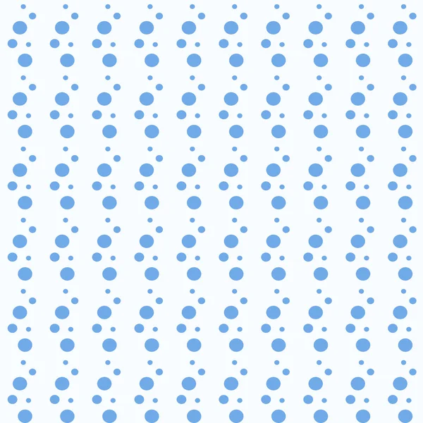 Nahtloser Hintergrund mit blauen Punkten — Stockvektor